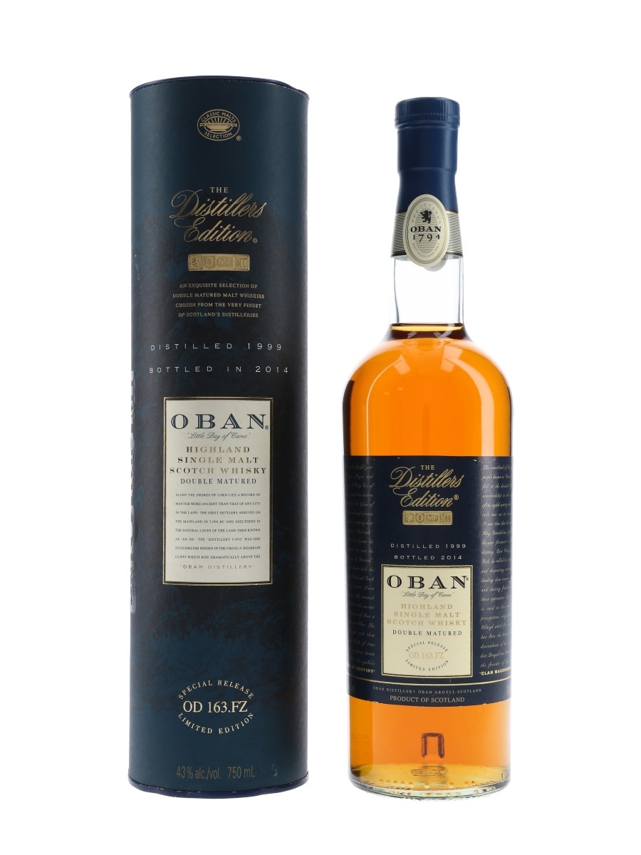 Oban 1999 Distillers Edition Bottled 2014 - Montilla Cask Finish 75cl / 43%