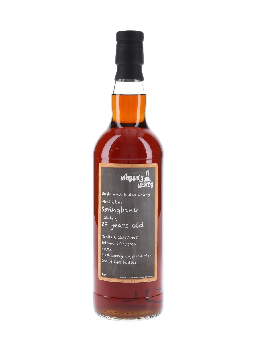 Springbank 1995 23 Year Old - Whisky Nerds 70cl / 48%