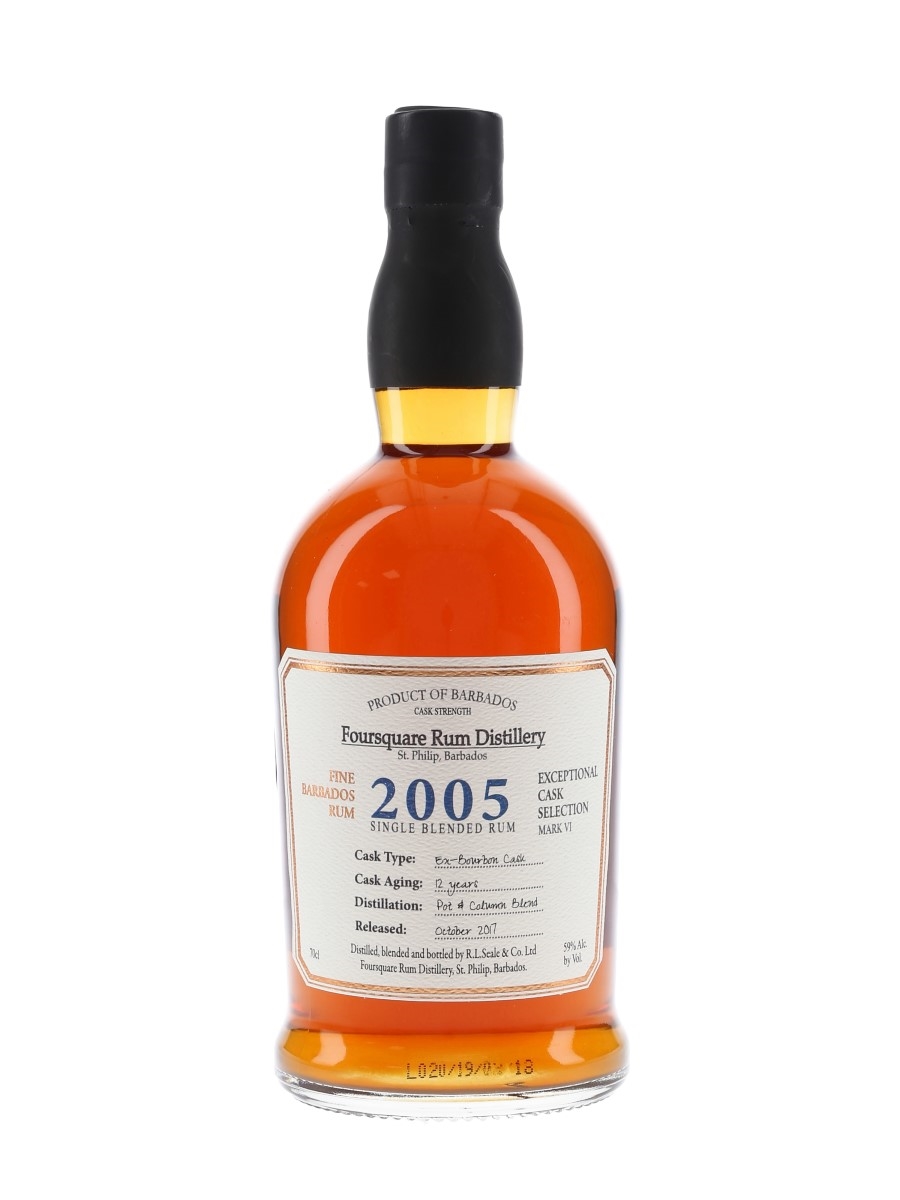 Foursquare 2005 Cask Strength 12 Year Old 70cl / 59%