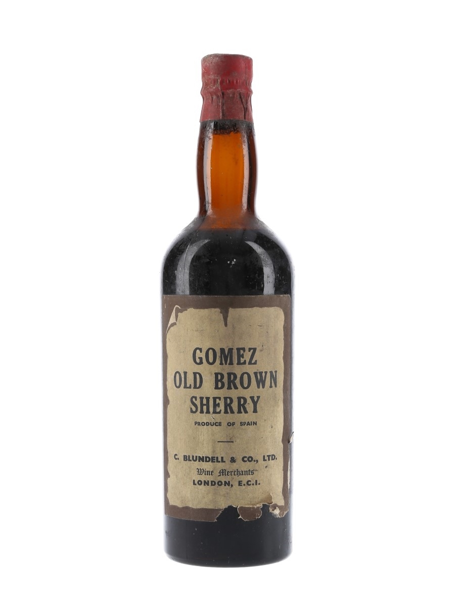 Gomez Old Brown Sherry Bottled 1950s-1960s 75cl