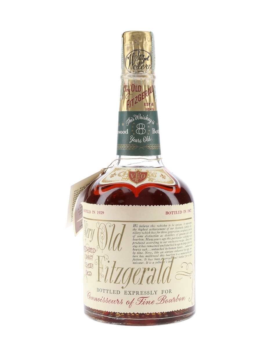 Very Old Fitzgerald 8 Year Old 1959 Stitzel-Weller - Bottled 1967 75cl / 50%