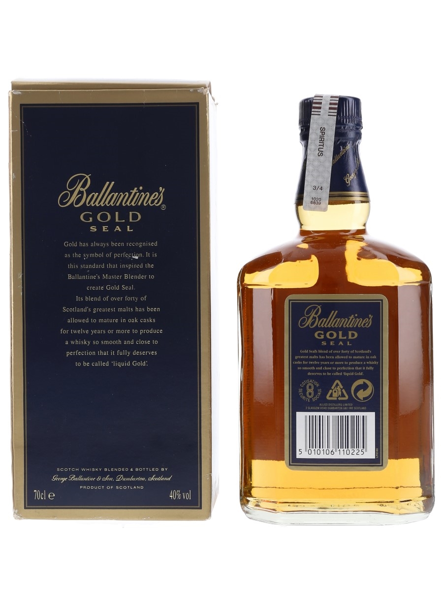 Ballantine's Gold Seal 12 Year Old - Lot 52630 - Buy/Sell
