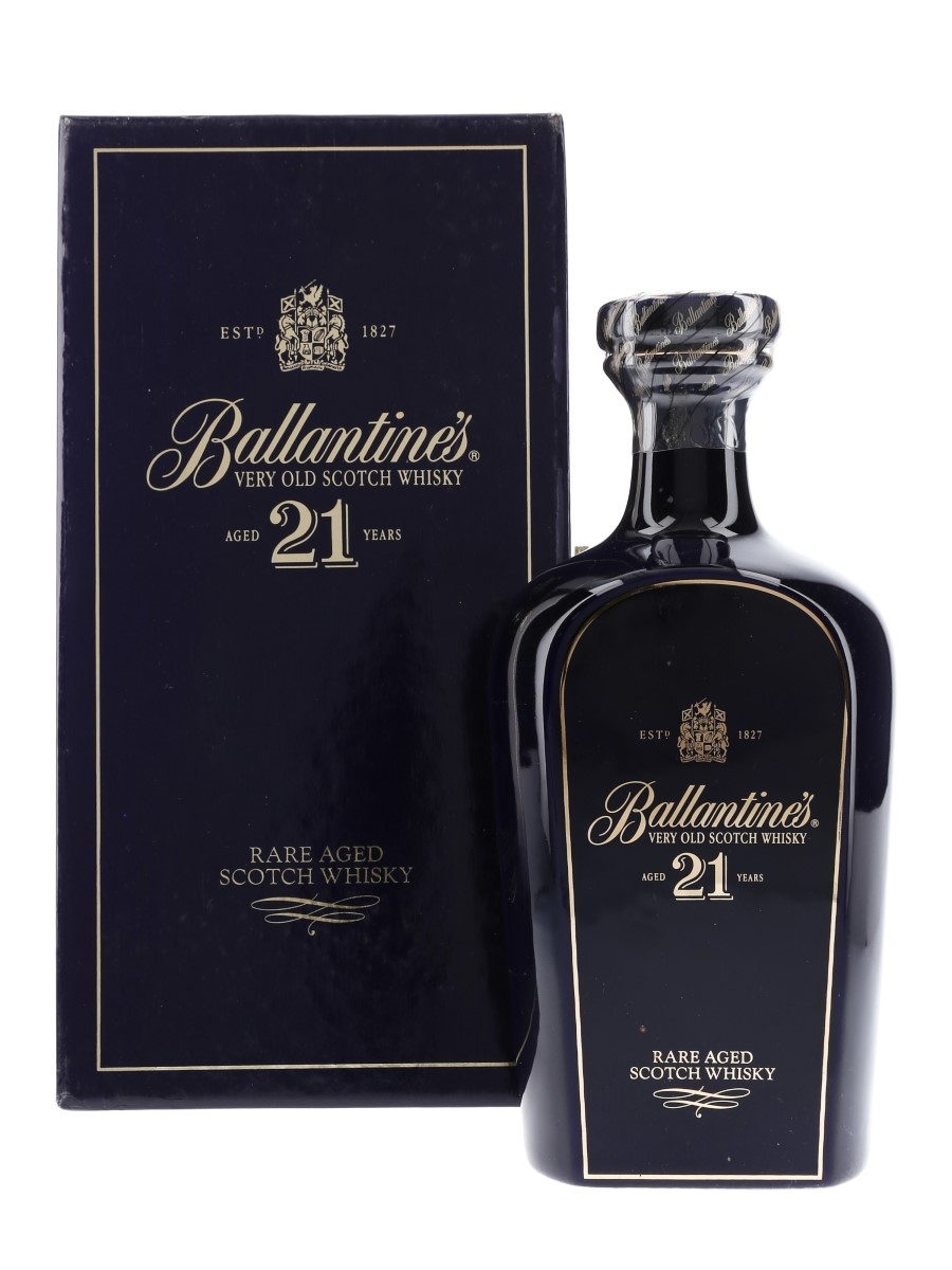 Ballantine's 21 Year Old Wade Ceramic Decanter 70cl / 43%
