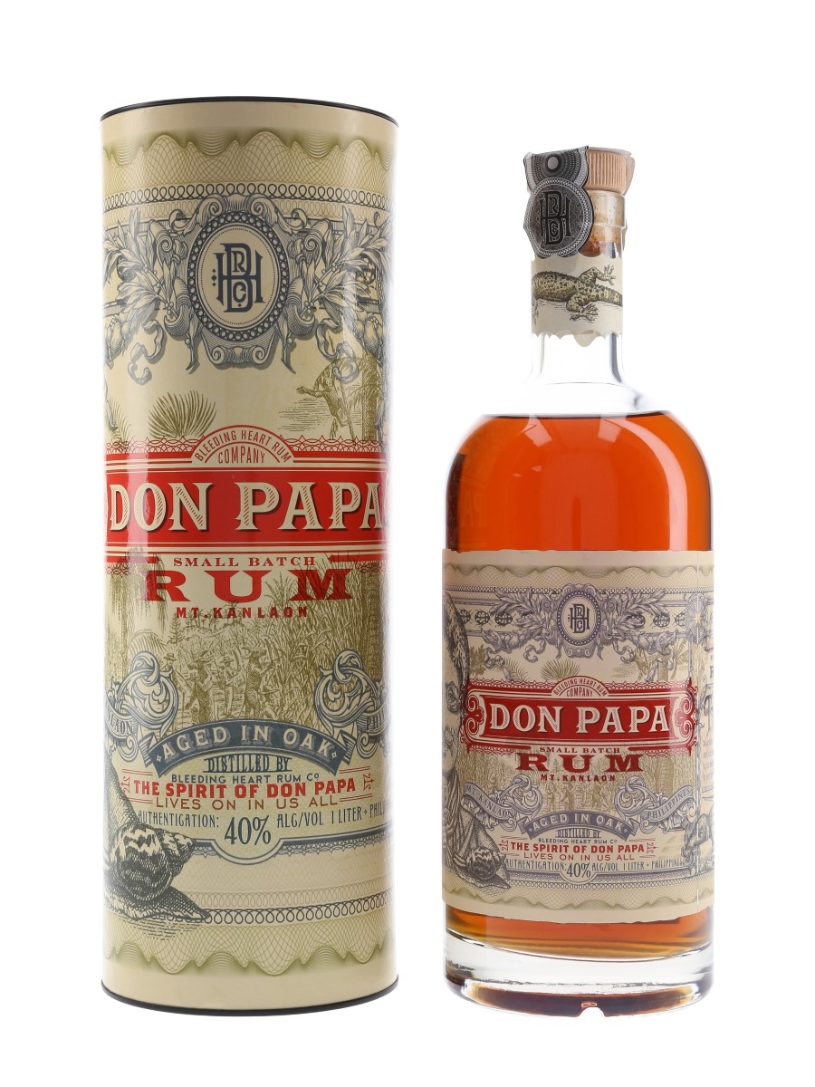 Don Papa Small Batch Rum Bleeding Heart Rum Company - Philippines 100cl / 40%