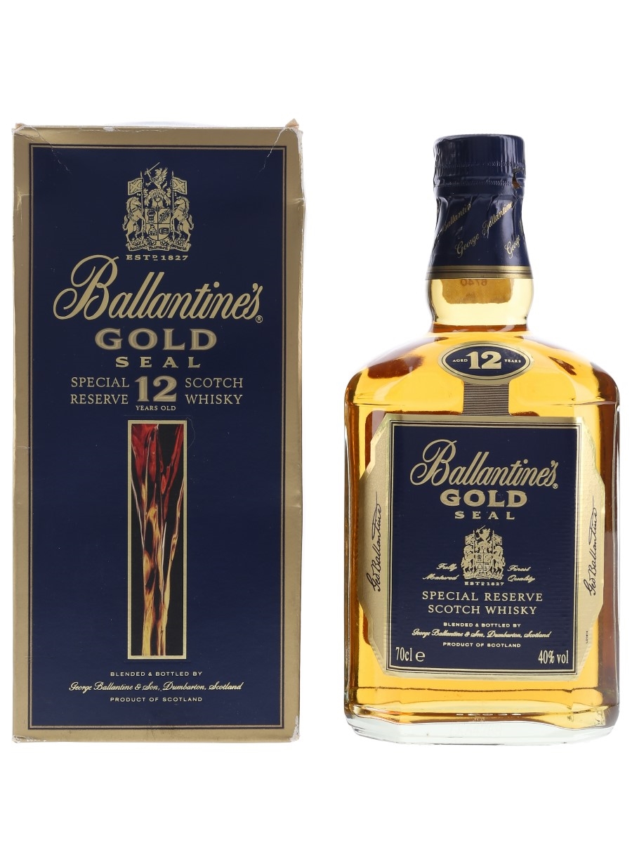 ウイスキー Ballantine's Gold Seal 12 Year 750ml Ballantine's Gold Seal 12 Year Old - Lot 165737 - Buy/Sell