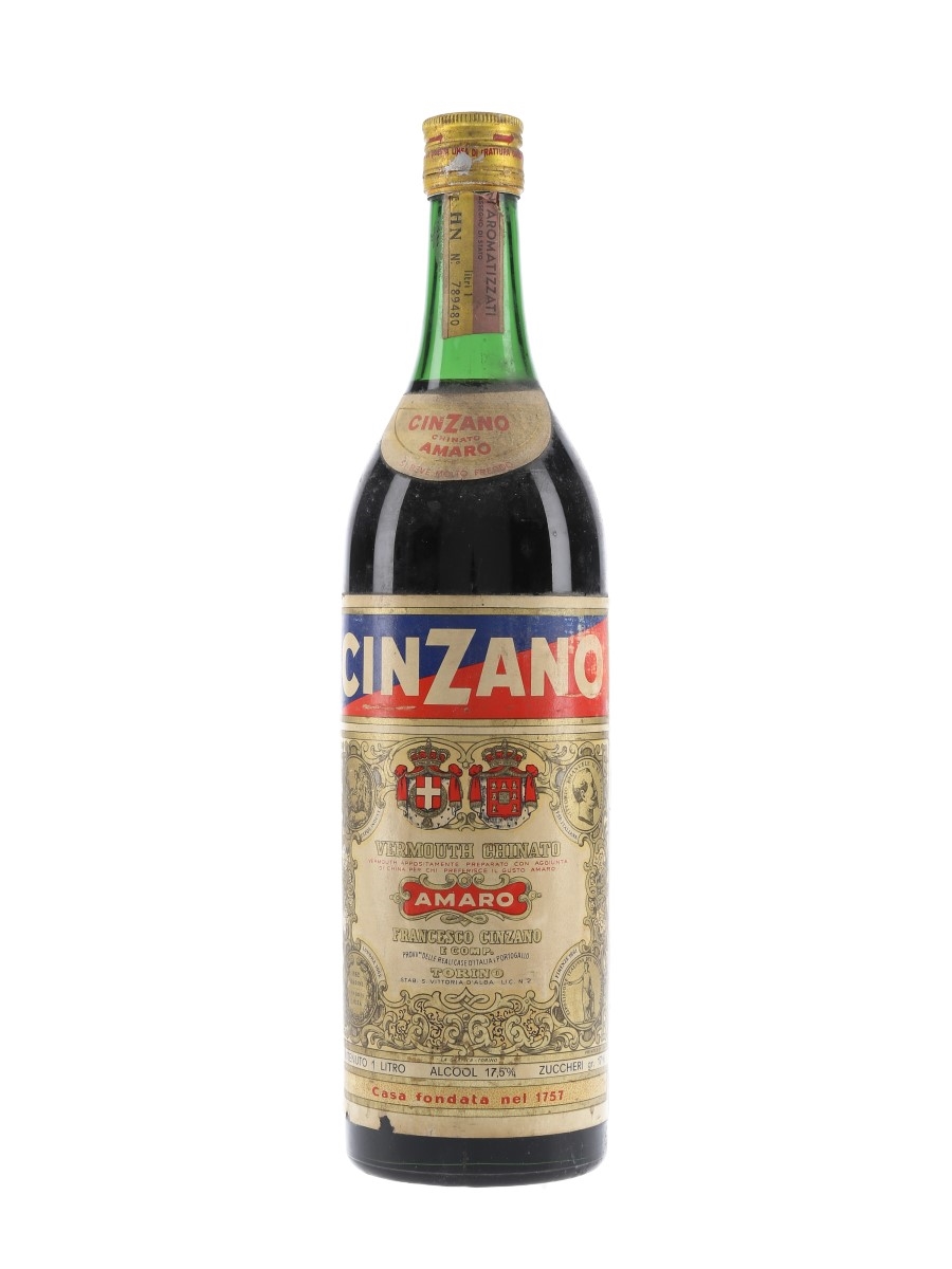 Cinzano Vermouth Chinato Amaro Bottled 1960s 100cl / 17.5%