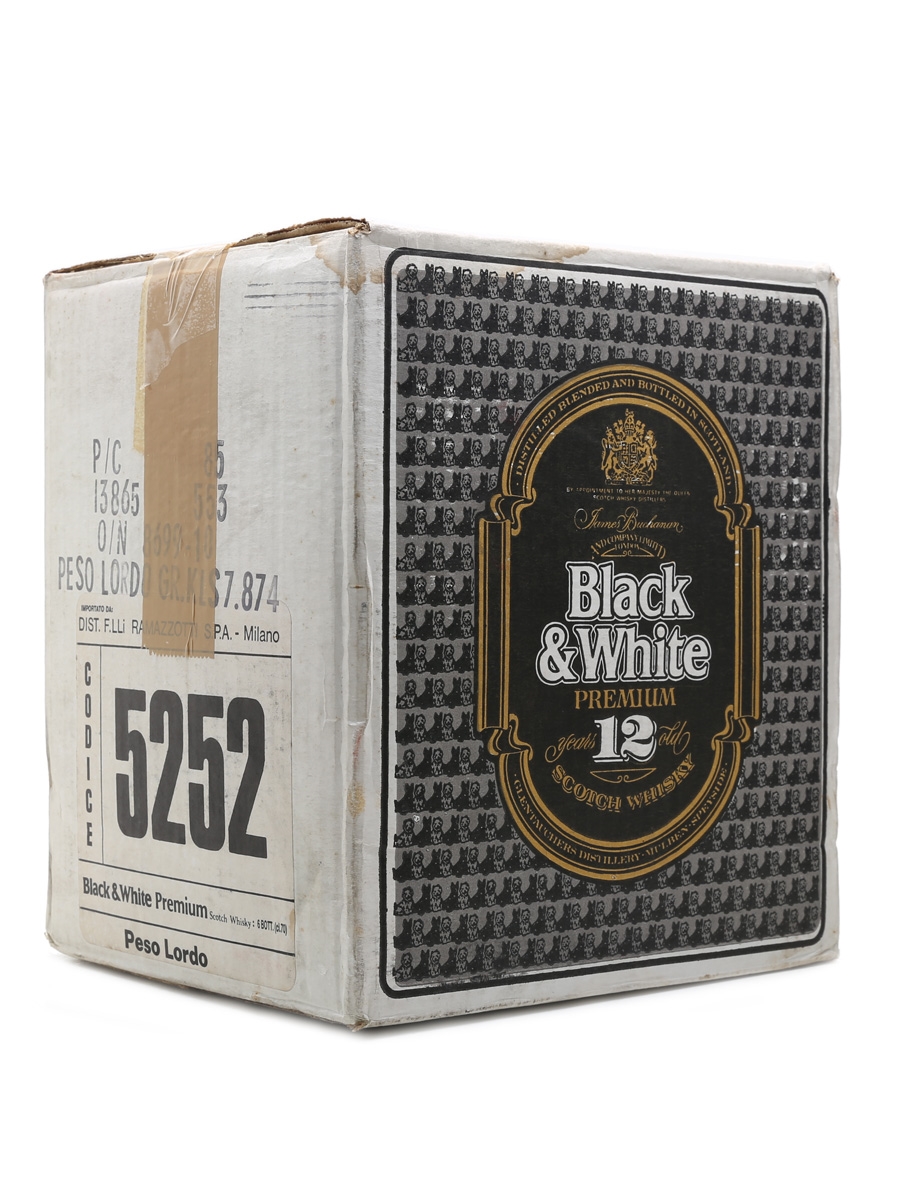 Black & White 12 Year Old - Lot 52639 - Buy/Sell Blended Whisky Online