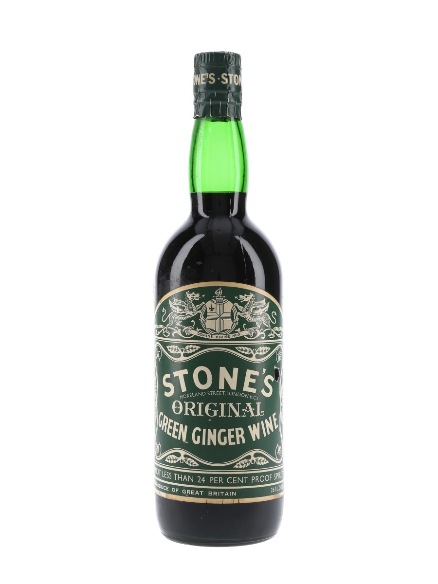 Stone's Original Green Ginger Wine Bottled 1970s 73.8cl / 13.7%