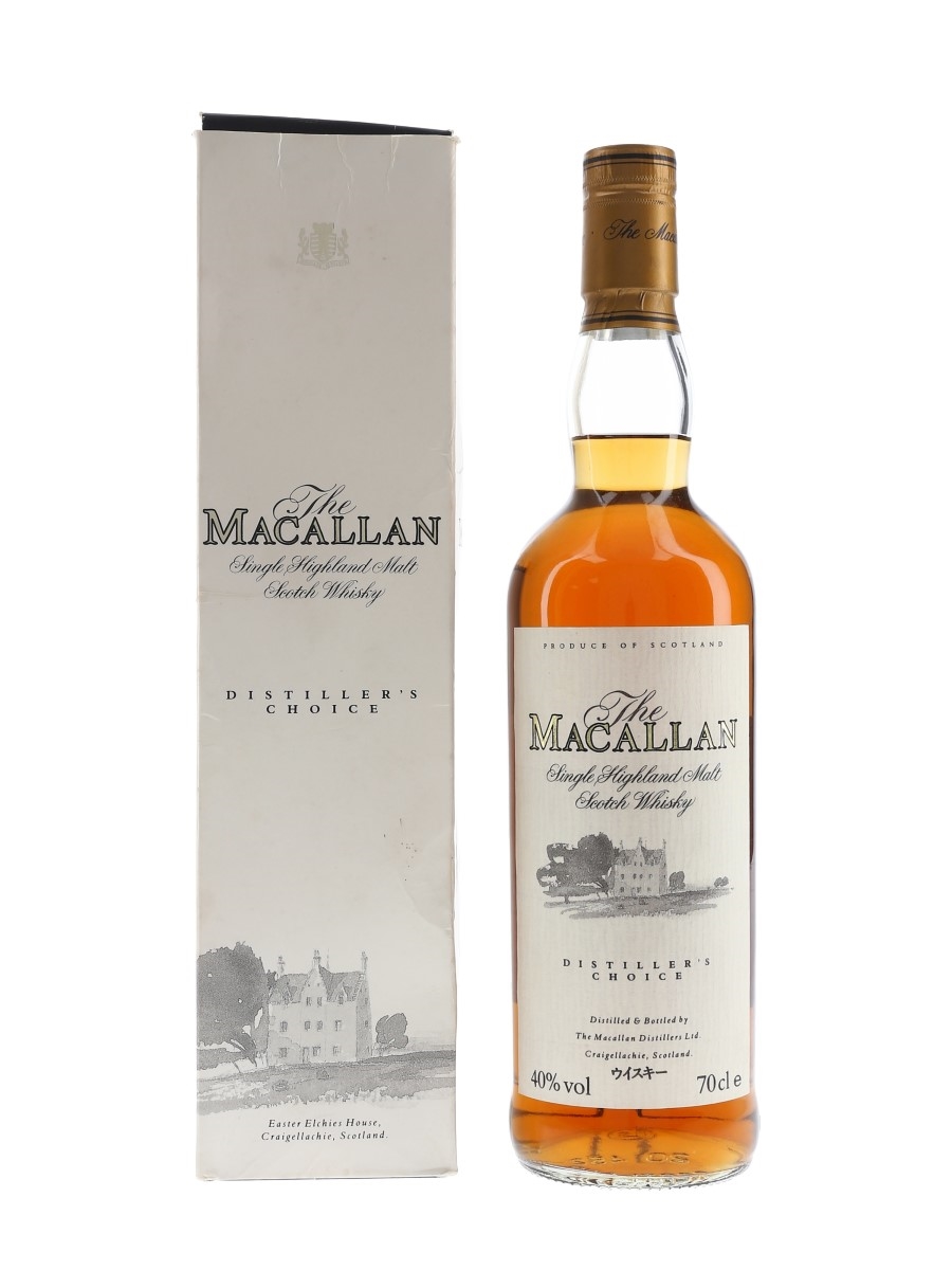 Macallan Distiller's Choice - Lot 52289 - Buy/Sell Macallan Whisky