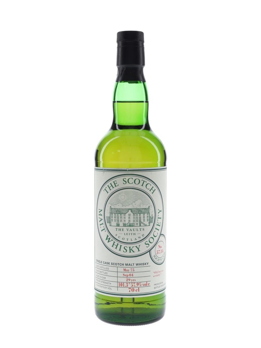 SMWS 57.14 Old But Not Wrinkly Glen Mhor 1975 70cl / 57.9%