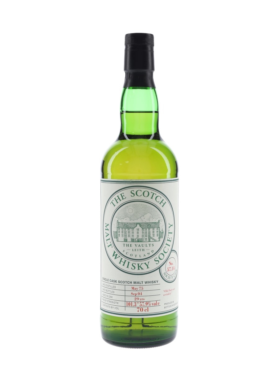 SMWS 57.14 Old But Not Wrinkly Glen Mhor 1975 70cl / 57.9%