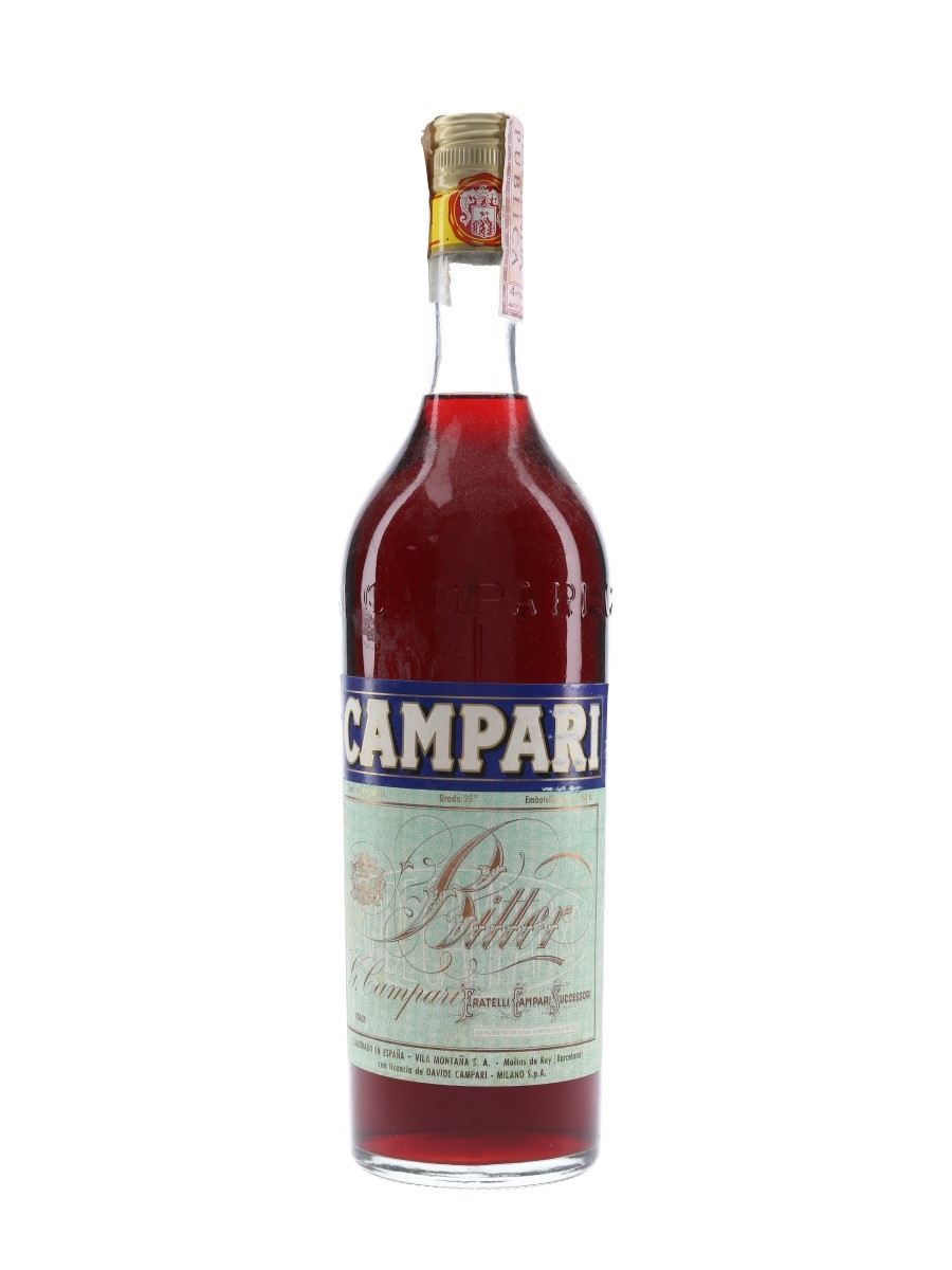 Campari Bitter Bottled 1970s - Vila Montana 100cl / 25%