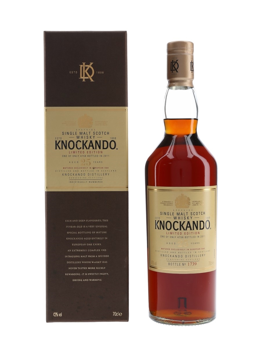 Knockando 25 Year Old Special Releases 2011 70cl / 43%
