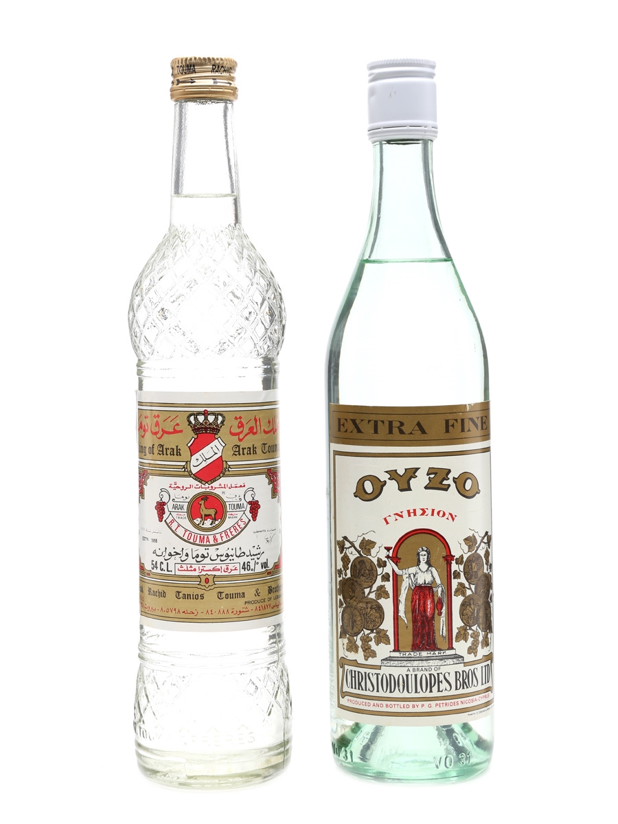 Arak Touma King of Arak Christodoulopes Bros Ouzo Lot 4742