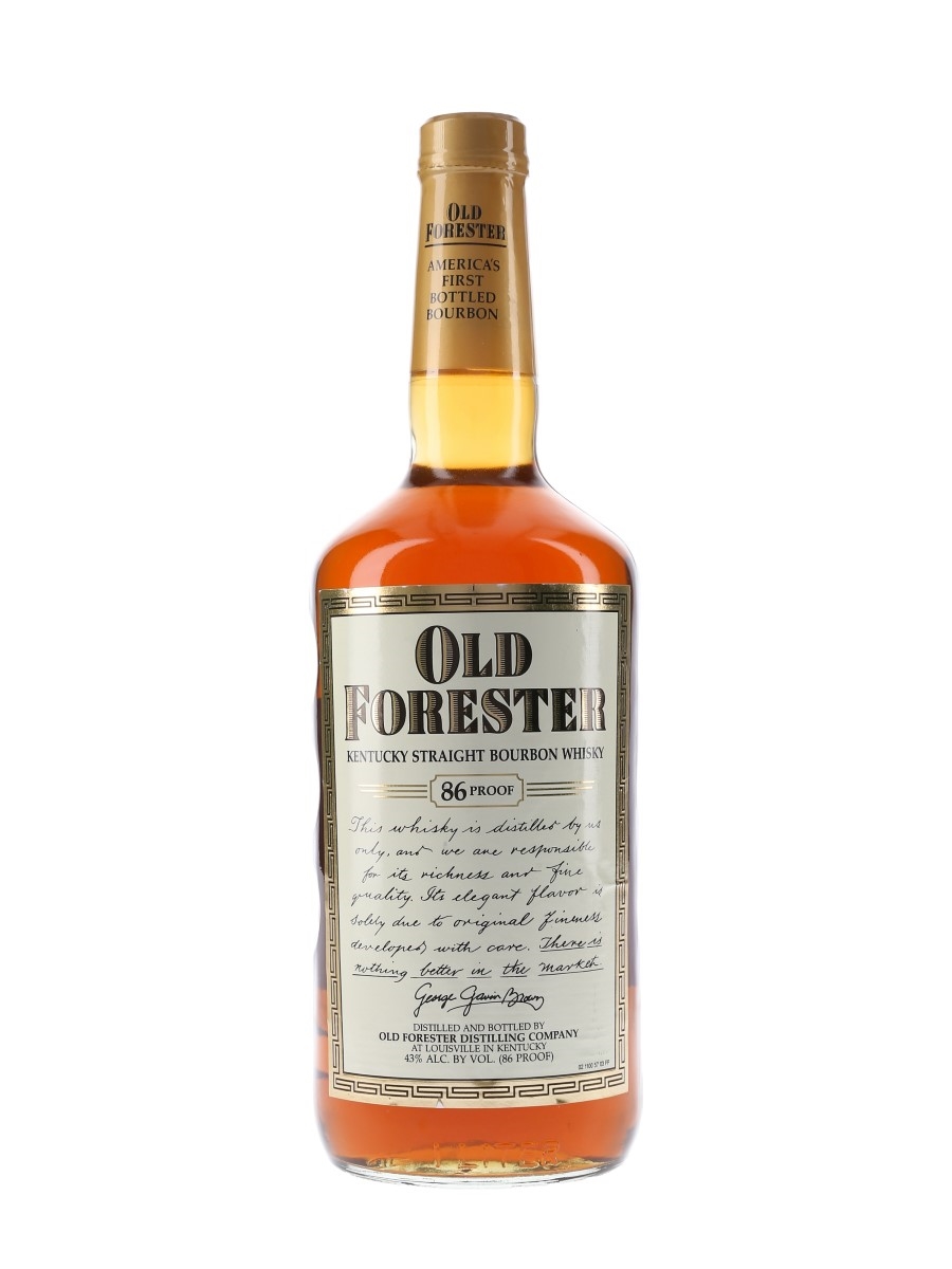 Old Forester 4 Year Old Bottled 1990s 100cl / 43%