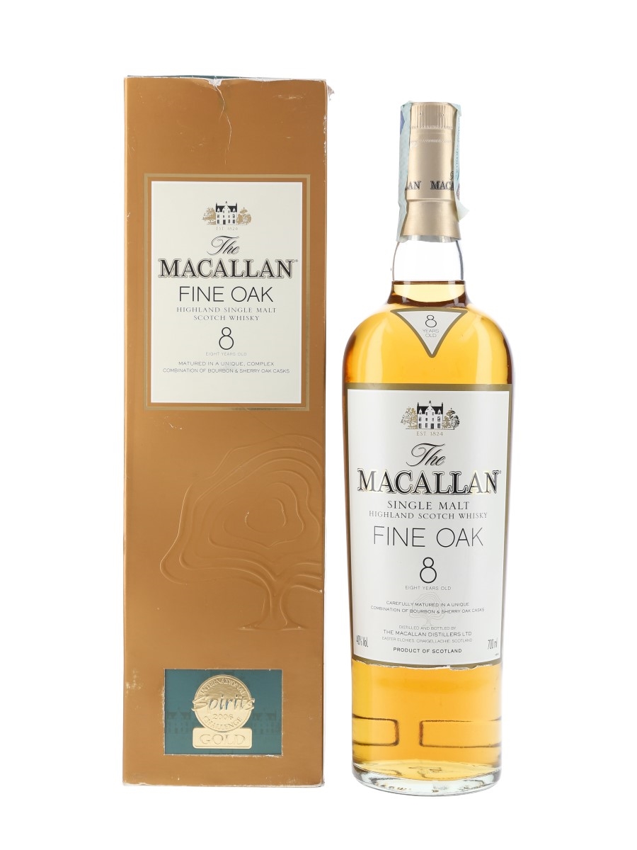 Macallan 8 Year Old Fine Oak - Lot 53544 - Buy/Sell Macallan Macallan 8 Year Old Fine Oak - Lot 53544 - Buy/Sell Macallan