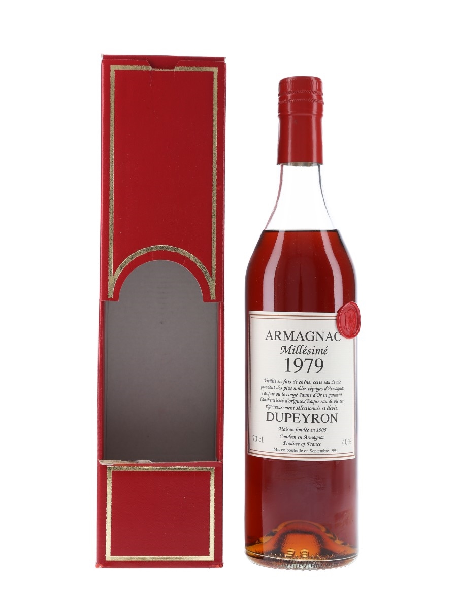 Dupeyron 1979 Armagnac Bottled 1994 70cl / 40%