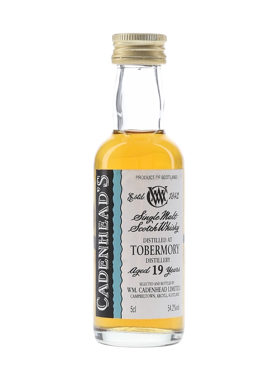 Tobermory 19 Year Old Cadenhead's 5cl / 54.2%