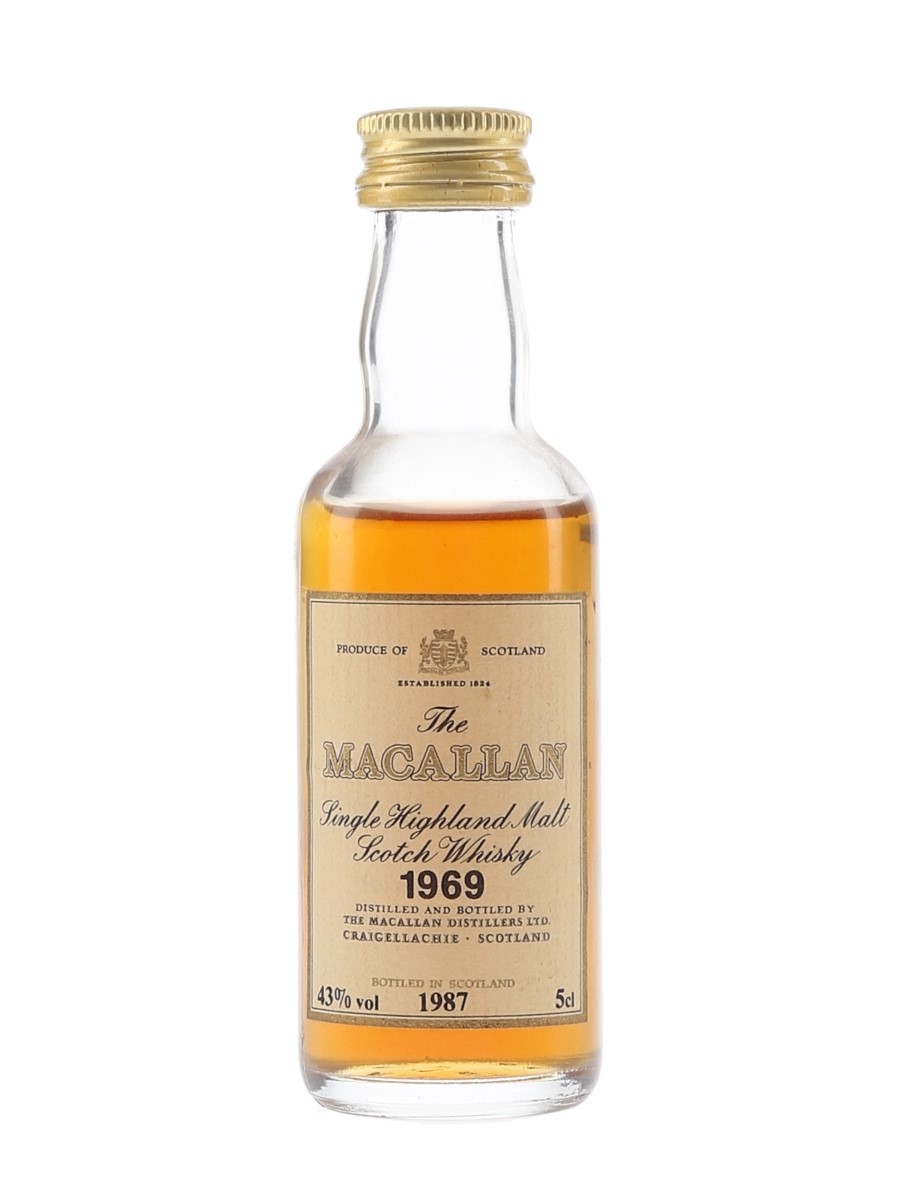 Macallan 1969 Bottled 1987 5cl / 43%