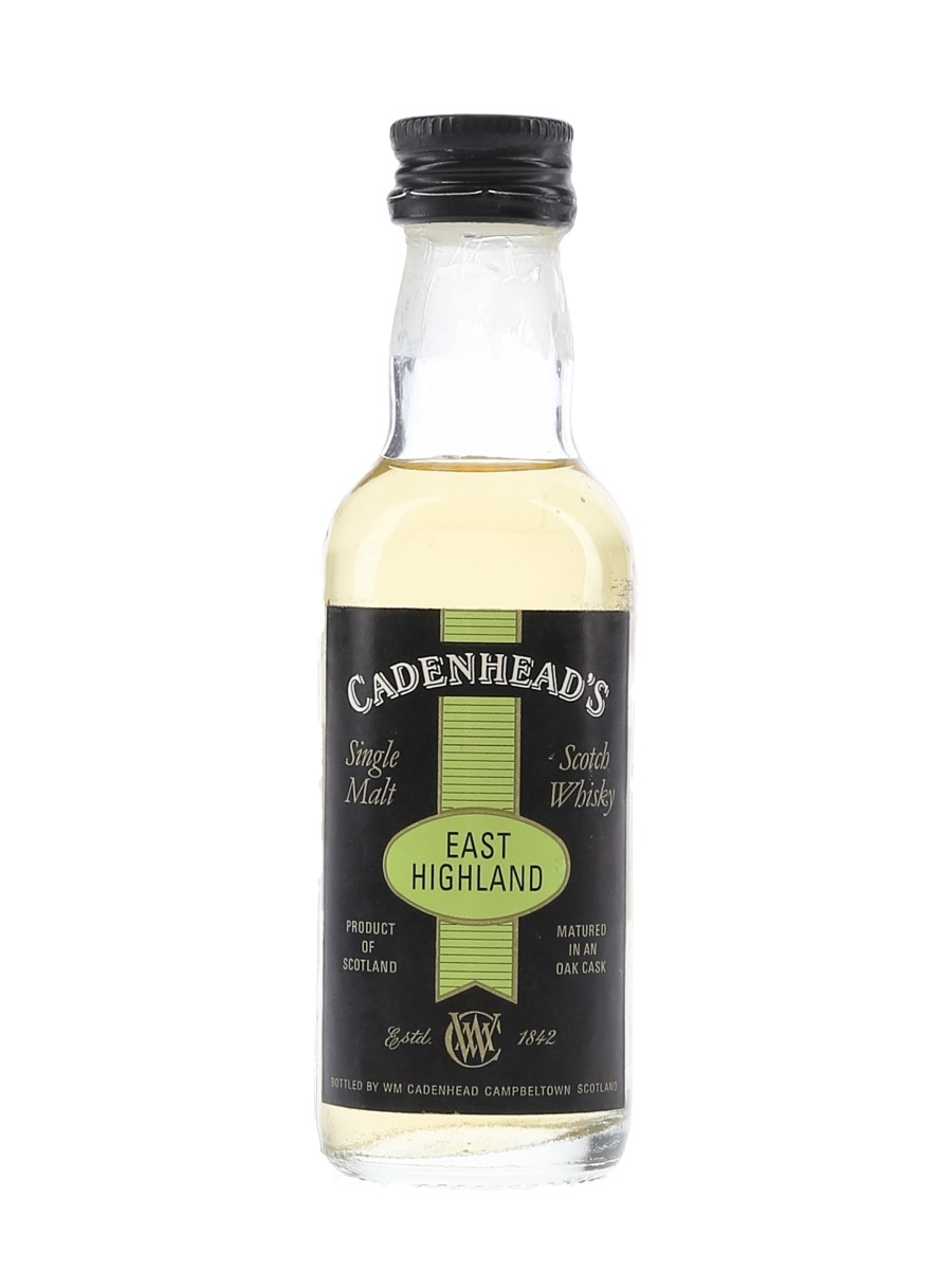 Glen Garioch 13 Year Old Bottled 1990s-2000s - Cadenhead's 5cl / 56%