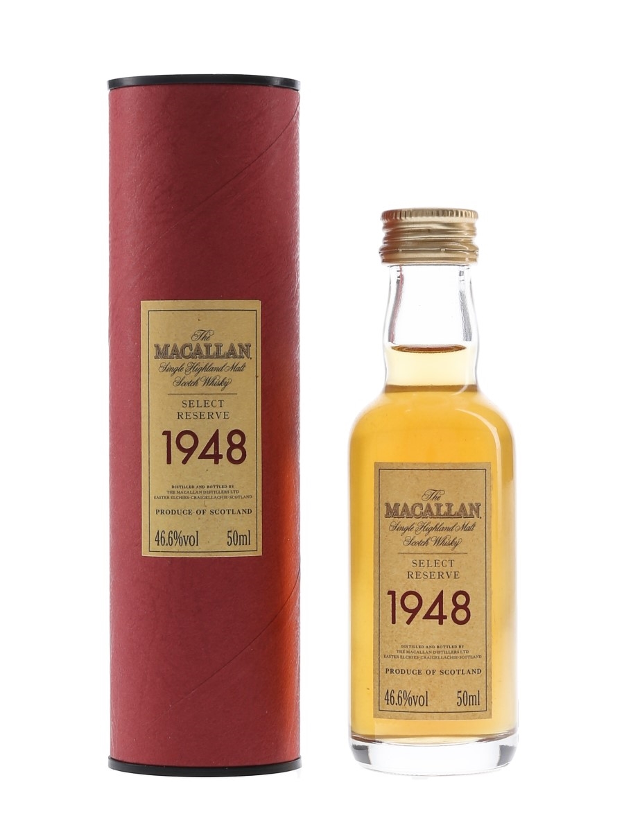 Macallan 1948 Select Reserve 5cl / 46.6%