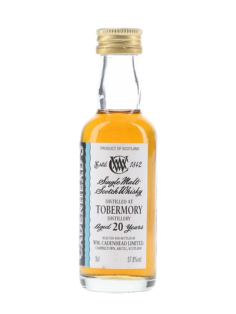 Tobermory 20 Year Old Cadenhead's 5cl / 57.8%