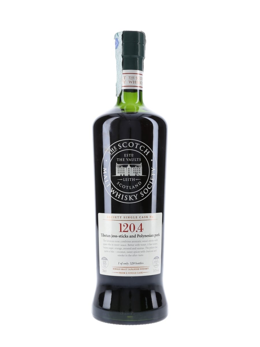 SMWS 120.4 Tibetan Joss Sticks And Polynesian Pork - Lot 53523