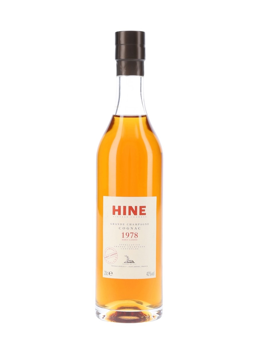 Hine 1978 Early Landed Grande Champagne Cognac 20cl / 40%