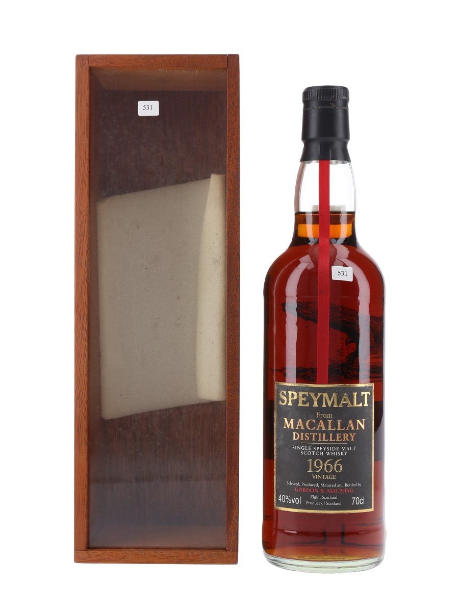 Macallan 1966 Speymalt Bottled 2001 - Gordon & MacPhail 70cl / 40%