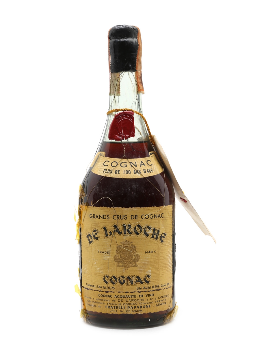 De Laroche Cognac 100 Years Old Bottled 1970s 73cl