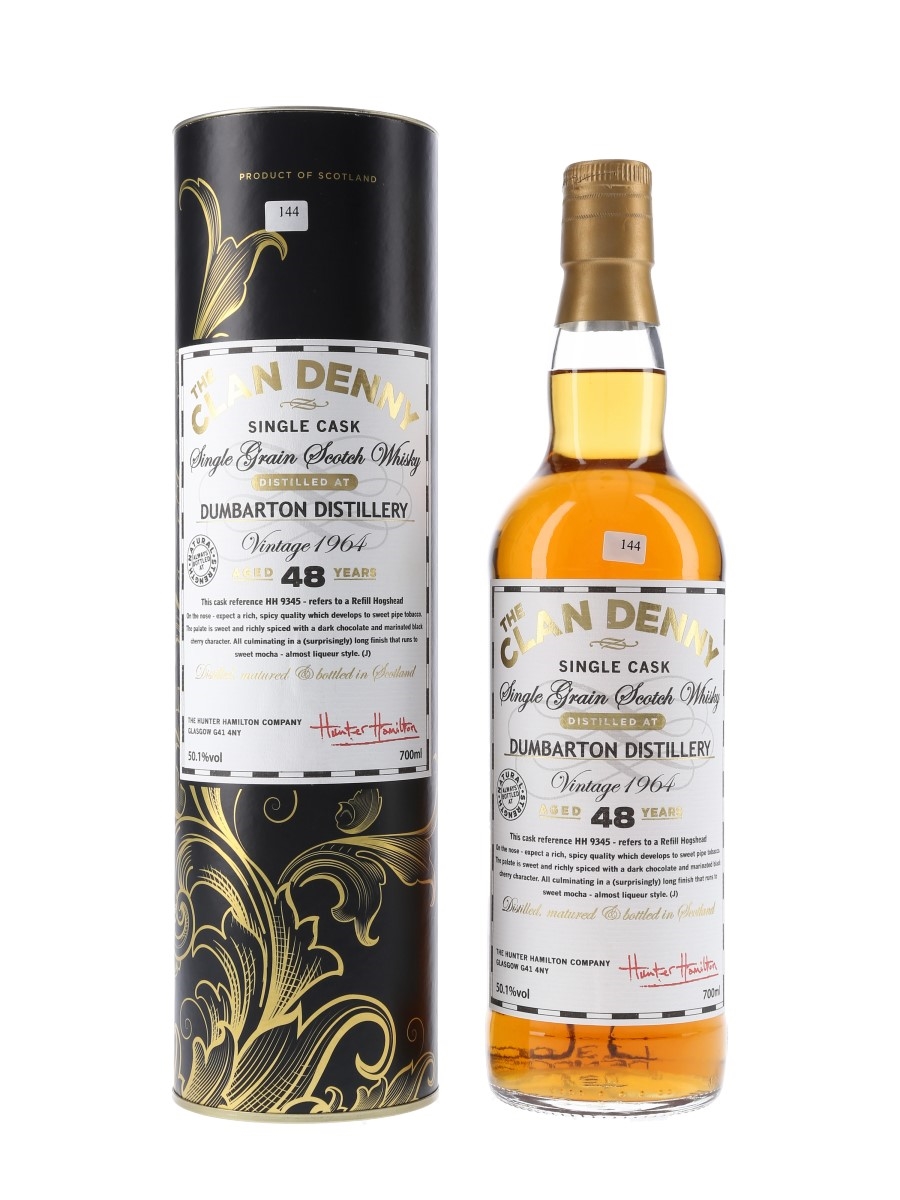 Dumbarton 1964 48 Year Old - The Clan Denny 70cl / 50.1%