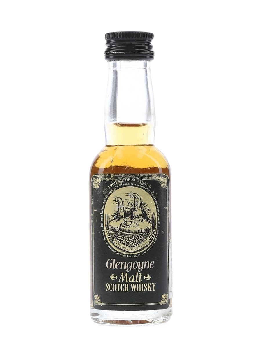 Glengoyne Malt 8 Year Old Bottled 1970s - Lang Brothers 100th Anniversary 3.7cl / 43%