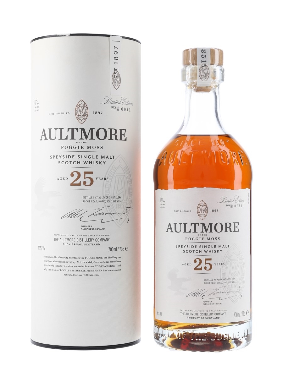 Aultmore 25 Year Old  70cl / 46%