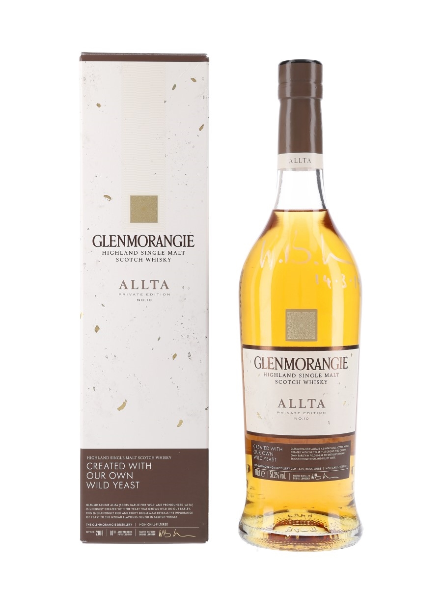 Glenmorangie Allta Private Edition No.10 - Signed Bottle 70cl / 51.2%