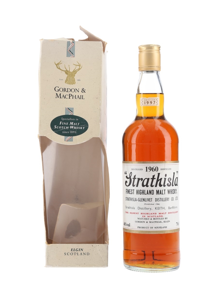 Strathisla 1960 Bottled 1997 - Gordon & MacPhail 70cl / 40%