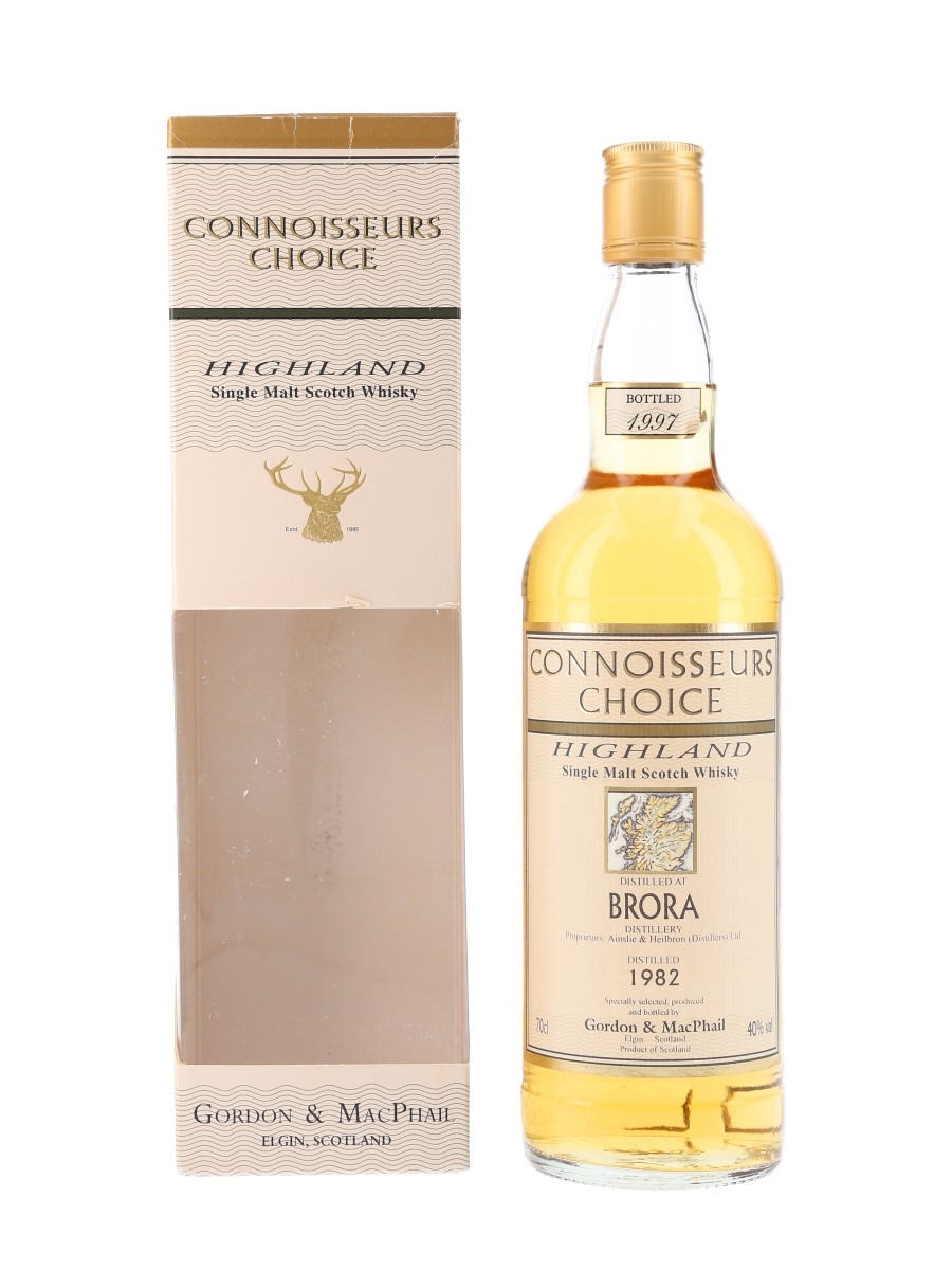 Brora 1982 Connoisseurs Choice Bottled 1997 - Gordon & MacPhail 70cl / 40%