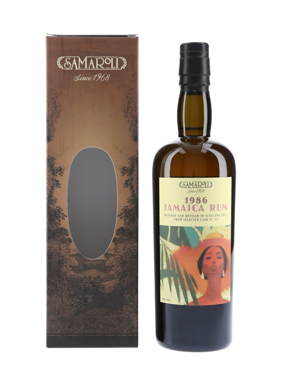 Samaroli 1986 Jamaica Rum Bottled 2013 70cl / 40%