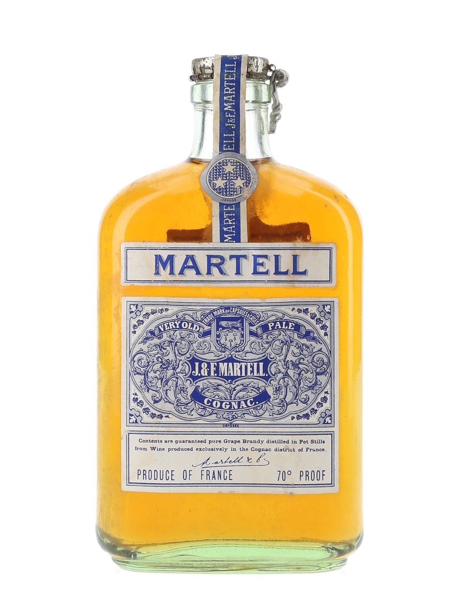 Martell 3 Star VOP Spring Cap Bottled 1940s 35cl / 40%