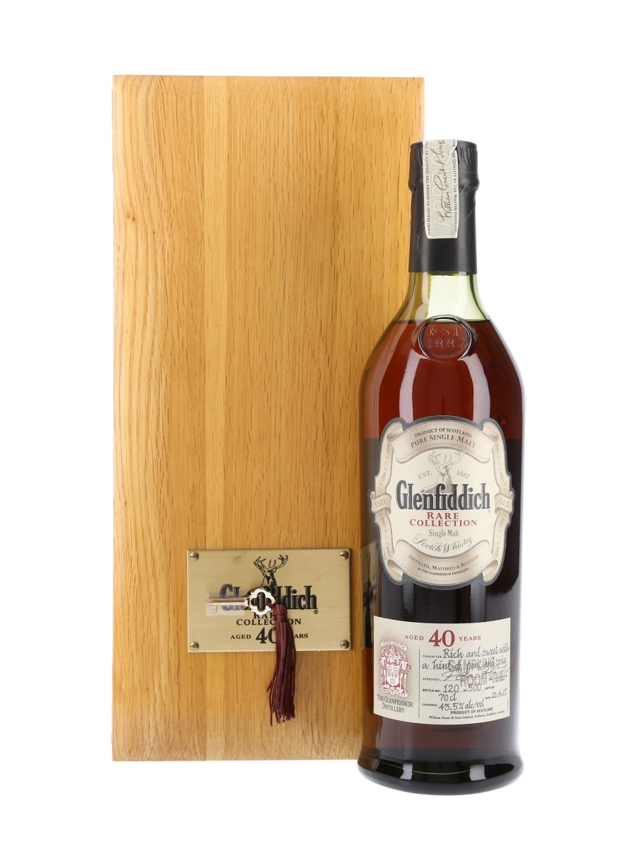 Glenfiddich 40 Year Old Rare Collection Bottled 2007 70cl / 43.5%