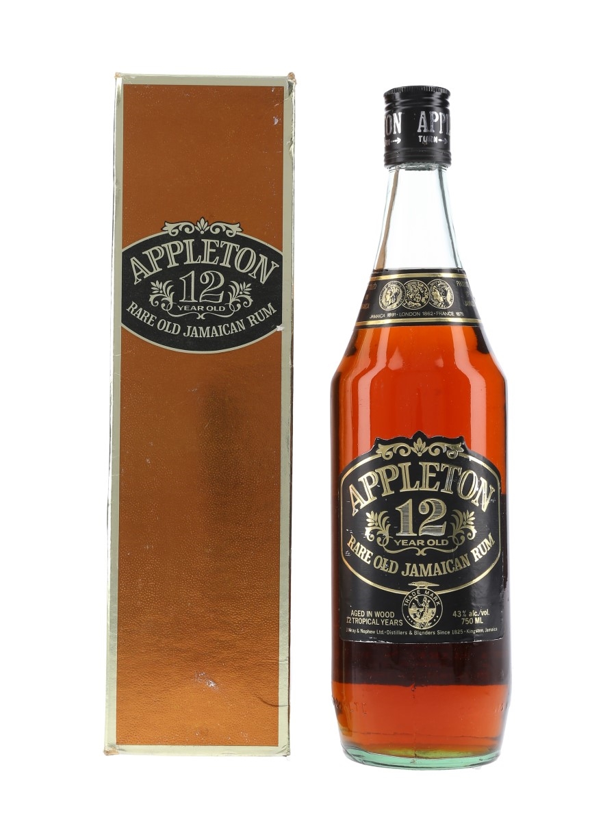 Appleton 12 Year Old Bottled 1970s-1980s - Roland Marken Import 75cl / 43%