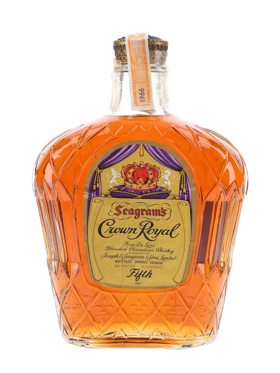 Seagram's Crown Royal Fifth 1966 - Lot 54988 - Buy/Sell