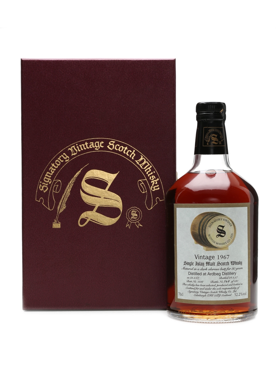 Ardbeg 1967 30 Years Old Signatory 70cl / 52.2%