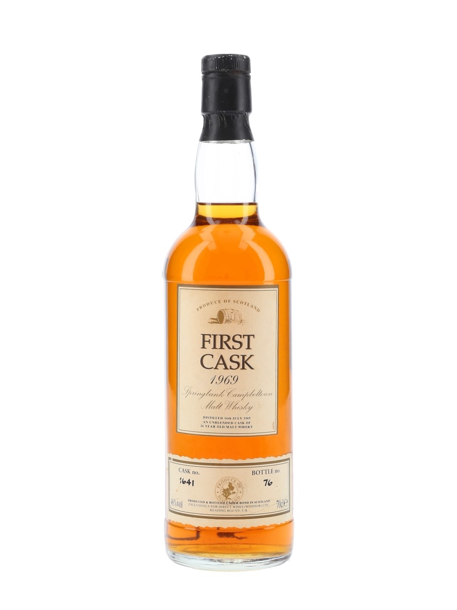 Springbank 1969 26 Year Old - First Cask 70cl / 46%