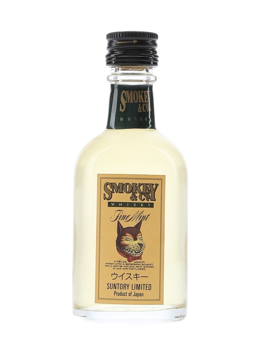 Suntory Smokey & Co Fine Mint - Bottled 1990s 5cl / 40%