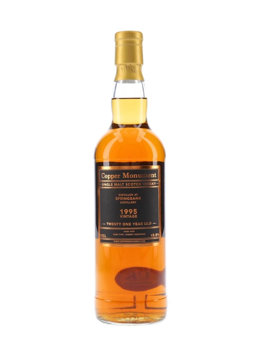 Springbank 1995 21 Year Old Copper Monument 70cl / 45.8%