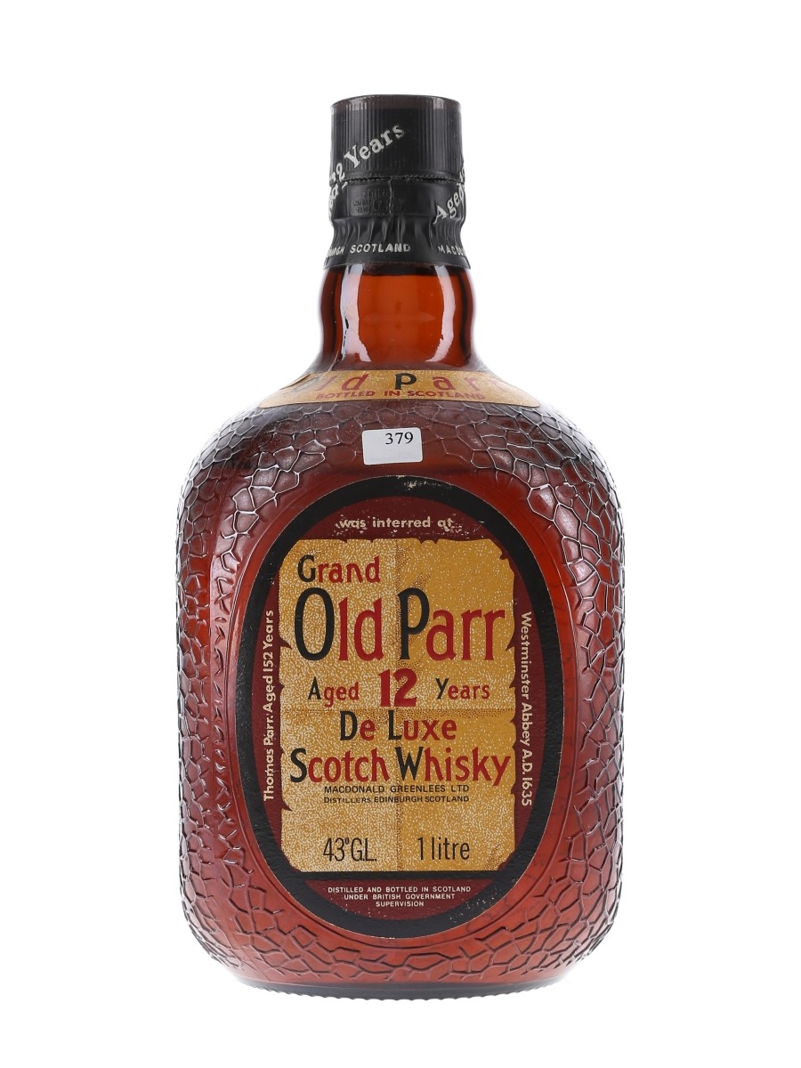 Grand Old Parr 12 Year Old Bottled 1980s 100cl / 43%
