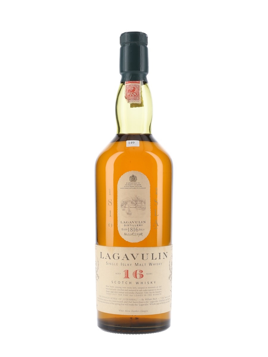 Lagavulin 16 Year Old Bottled 1980s-1990s - White Horse Distillers 75cl / 43%
