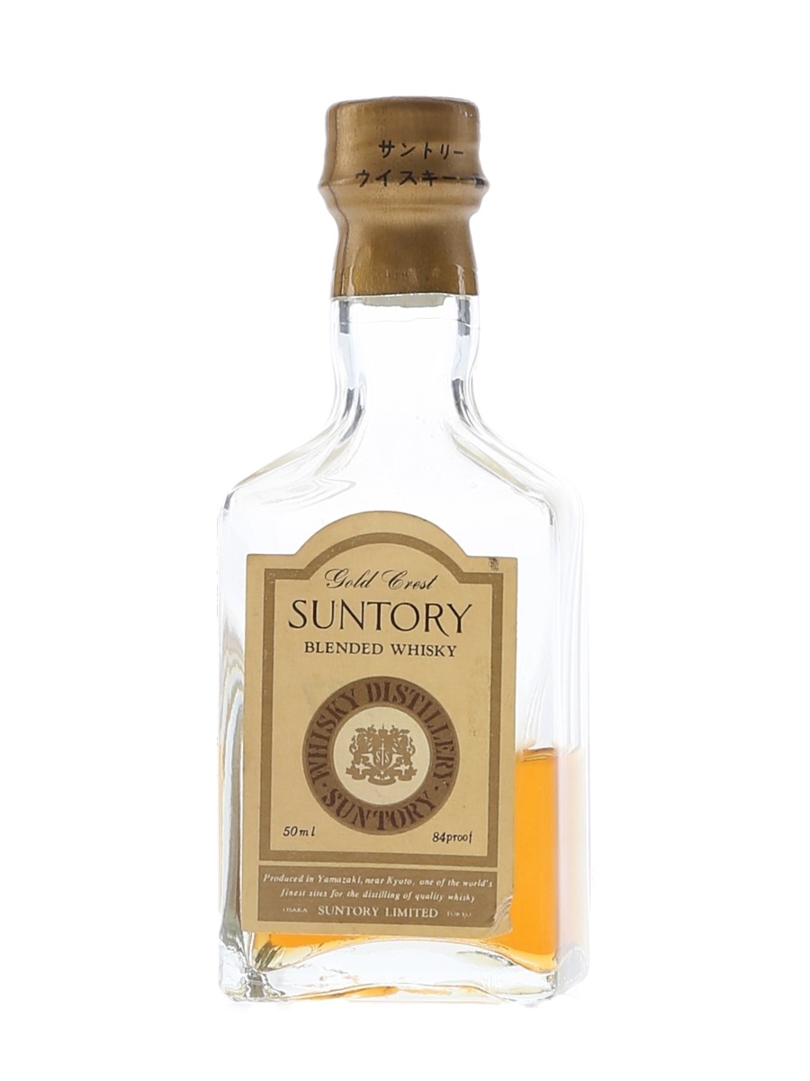 Suntory Gold Crest Bottled 1960s 5cl / 40%