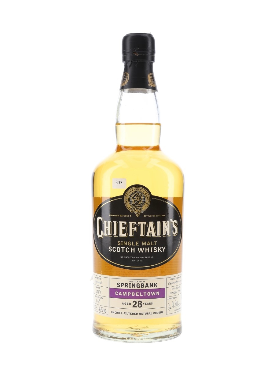 Springbank 1974 28 Year Old - Chieftain's 70cl / 46%