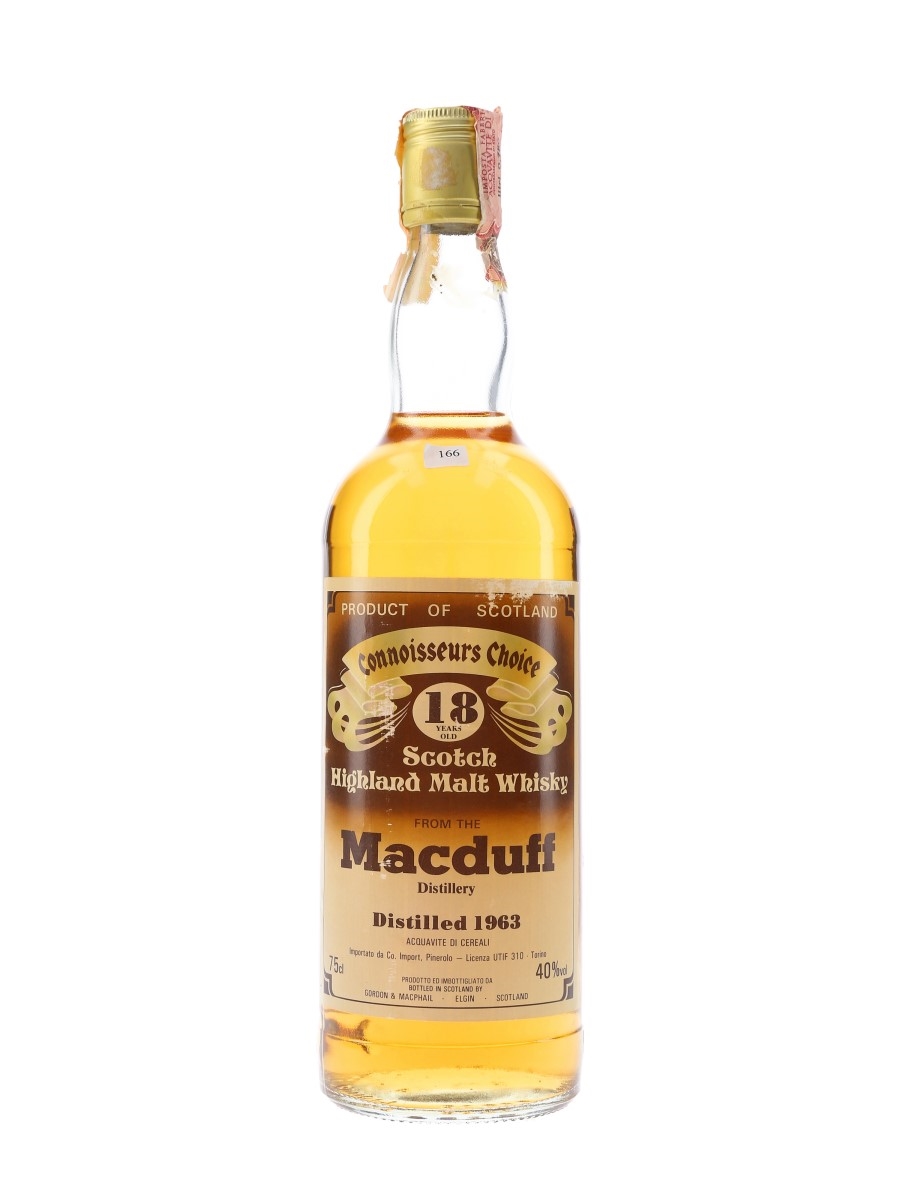 Macduff 1963 18 Year Old - Connoisseurs Choice 75cl / 40%